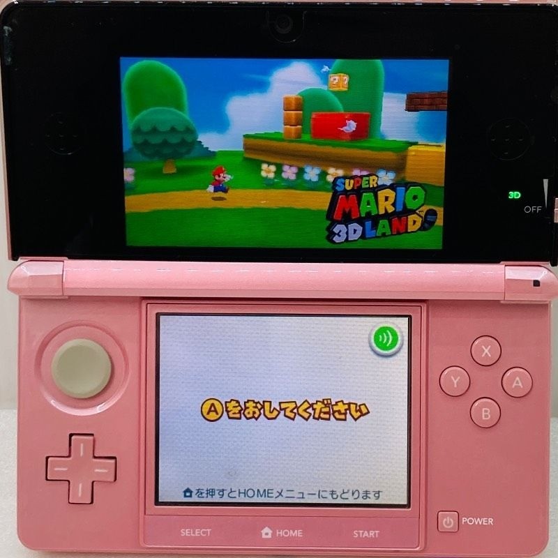 Nintendo 3DS Console Misty Pink Used Tested Working From Japan