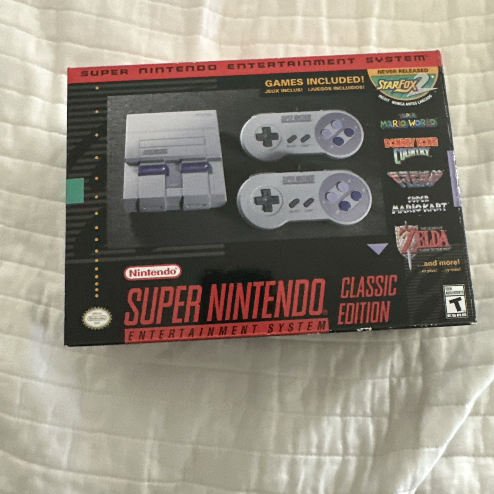 Super Nintendo Mini Classic Edition 100% Authentic