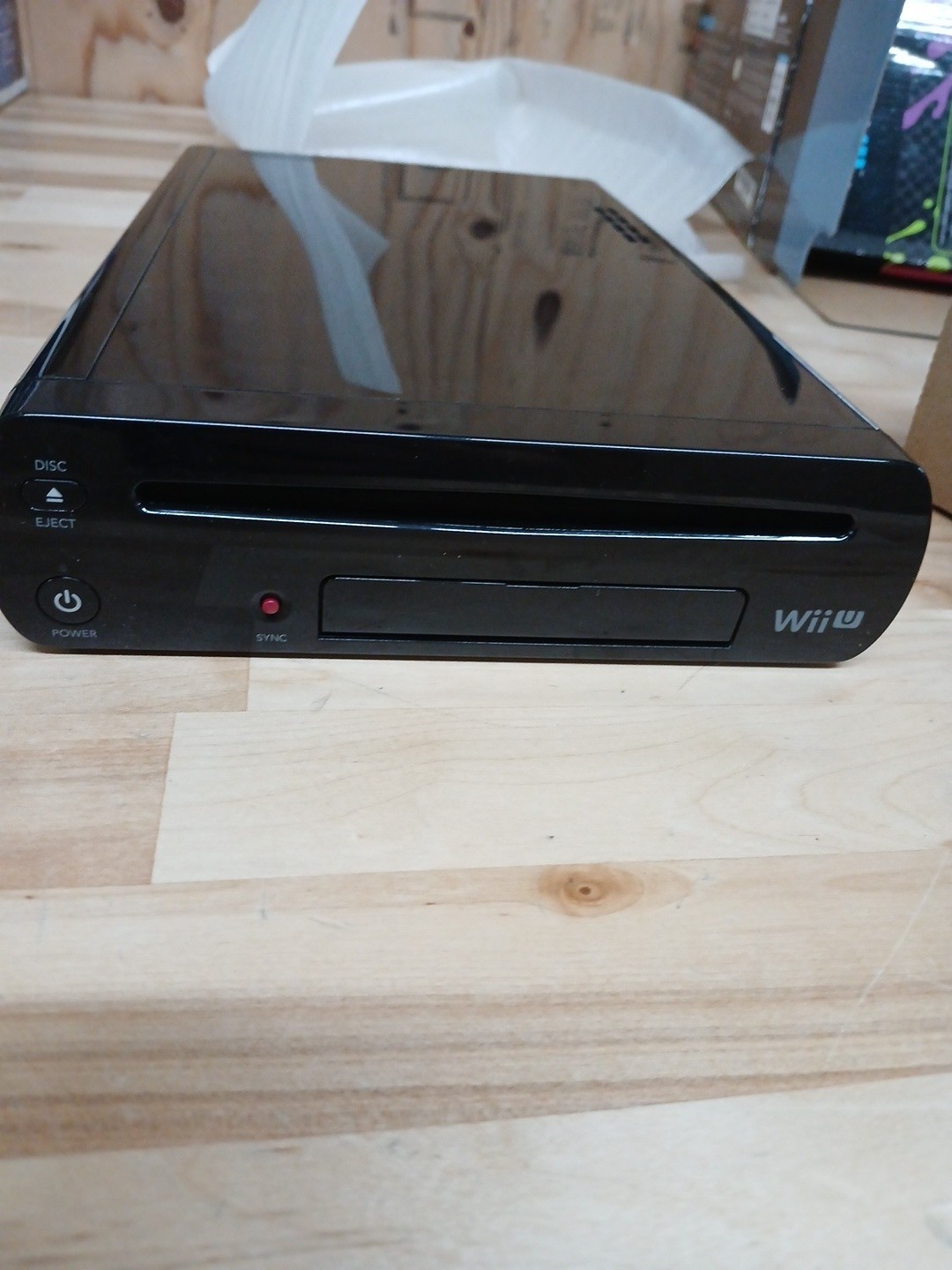 Nintendo Wii U Console Special Edition Smash Splatoon Deluxe 32gb Missing Parts