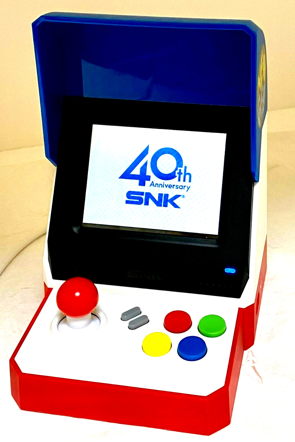 SNK Neo Geo Mini Console + OEM Controllers Black Japan ｗ/40 titles
