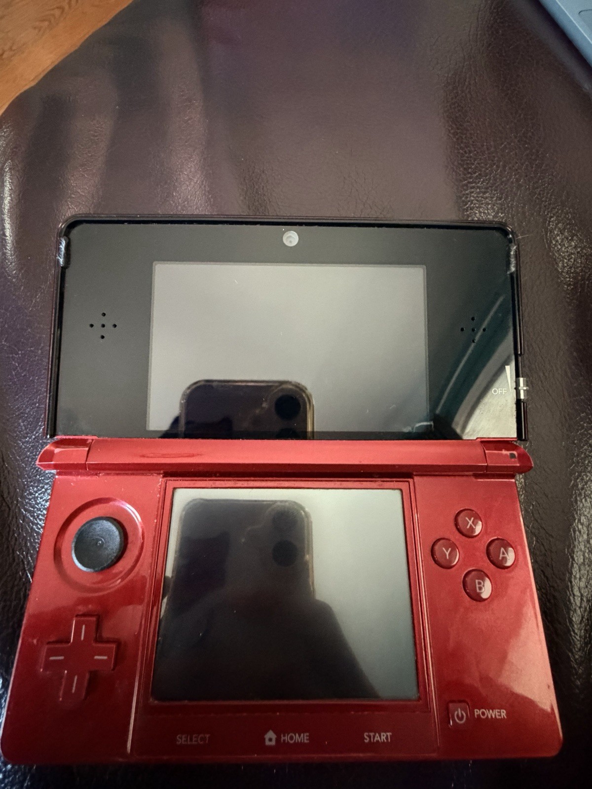 Custom 64GB Nintendo 3DS – Metallic Red / Region Free