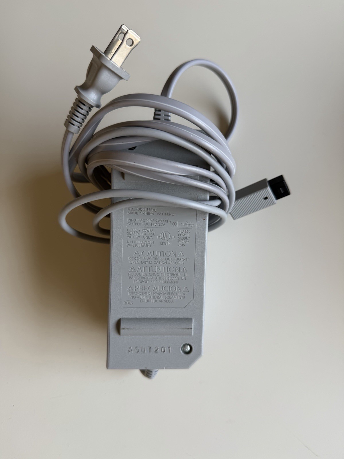 Nintendo Wii White Console with Original Box, Cables, Wiimote, & Two Nunchucks