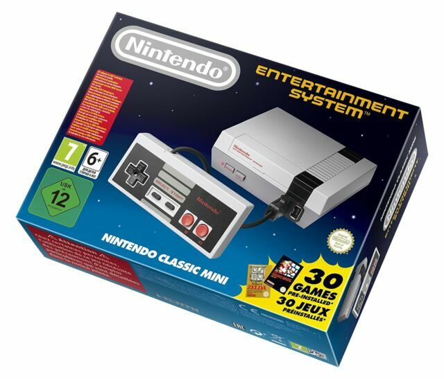 Nintendo Classic Mini SNES 512MB Gray Console