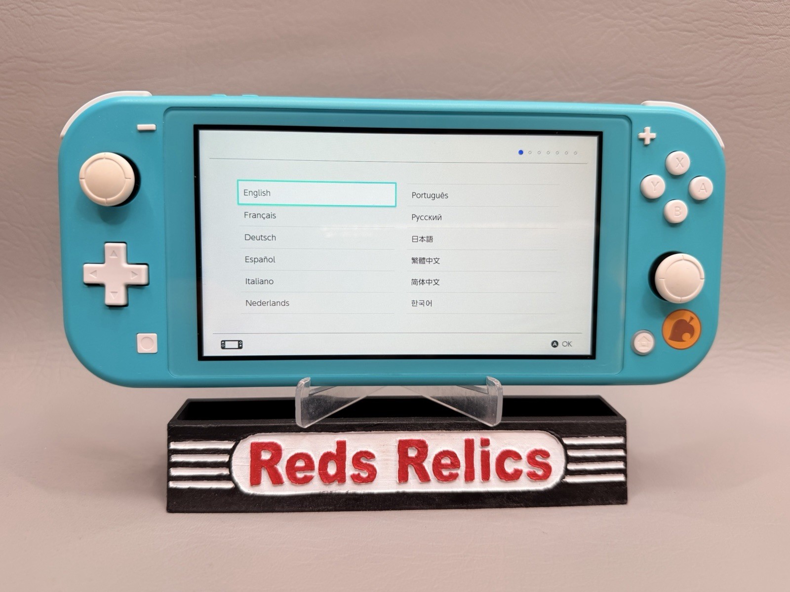 Nintendo Switch Lite – Animal Crossing Aloha Edition – Turquoise – Charger Incl.