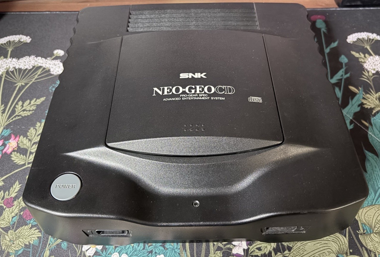 Neo Geo CD Console CD-T01 Retro Game Tested Working