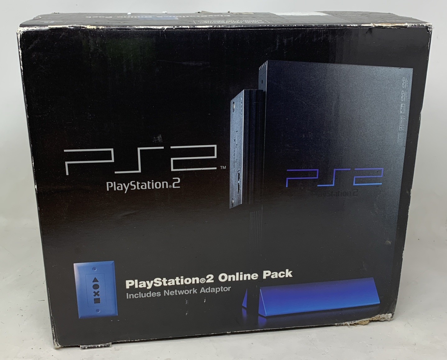 Sony PlayStation 2 PS2 Online Pack Network Adapter Black Game Console
