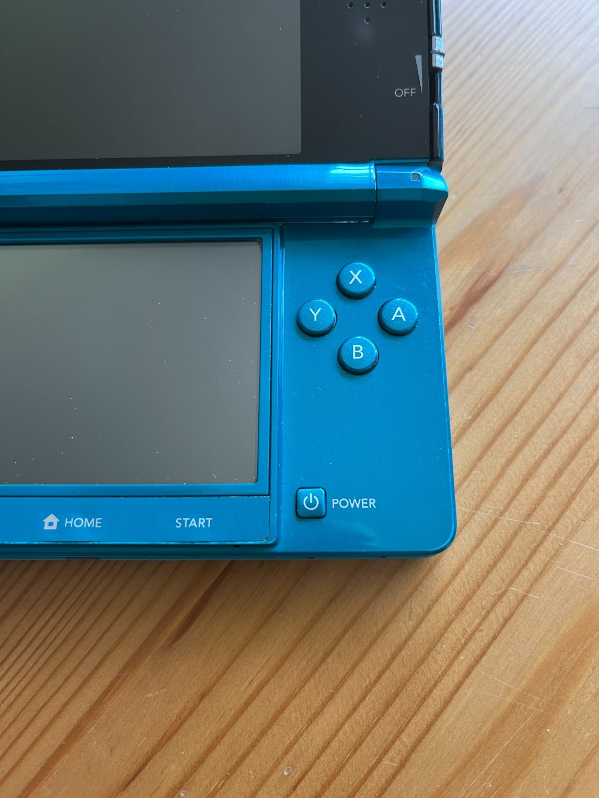 Nintendo 3DS Handheld System – Aqua Blue – WORKING!