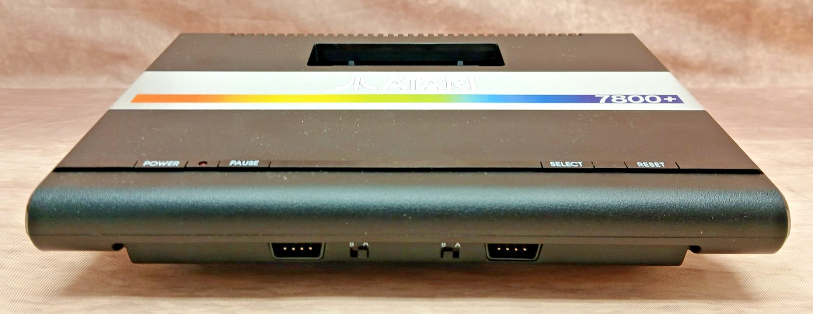 Atari 7800+ Console Wireless Gamepad Crystal Quest Tested