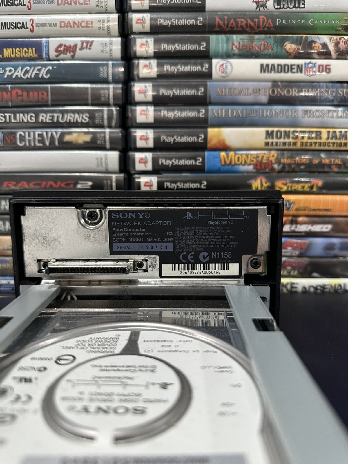 SONY PS2 SCPH-50000 Midnight Blue BB Console HDD Bundle OEM Tested Limited JAP