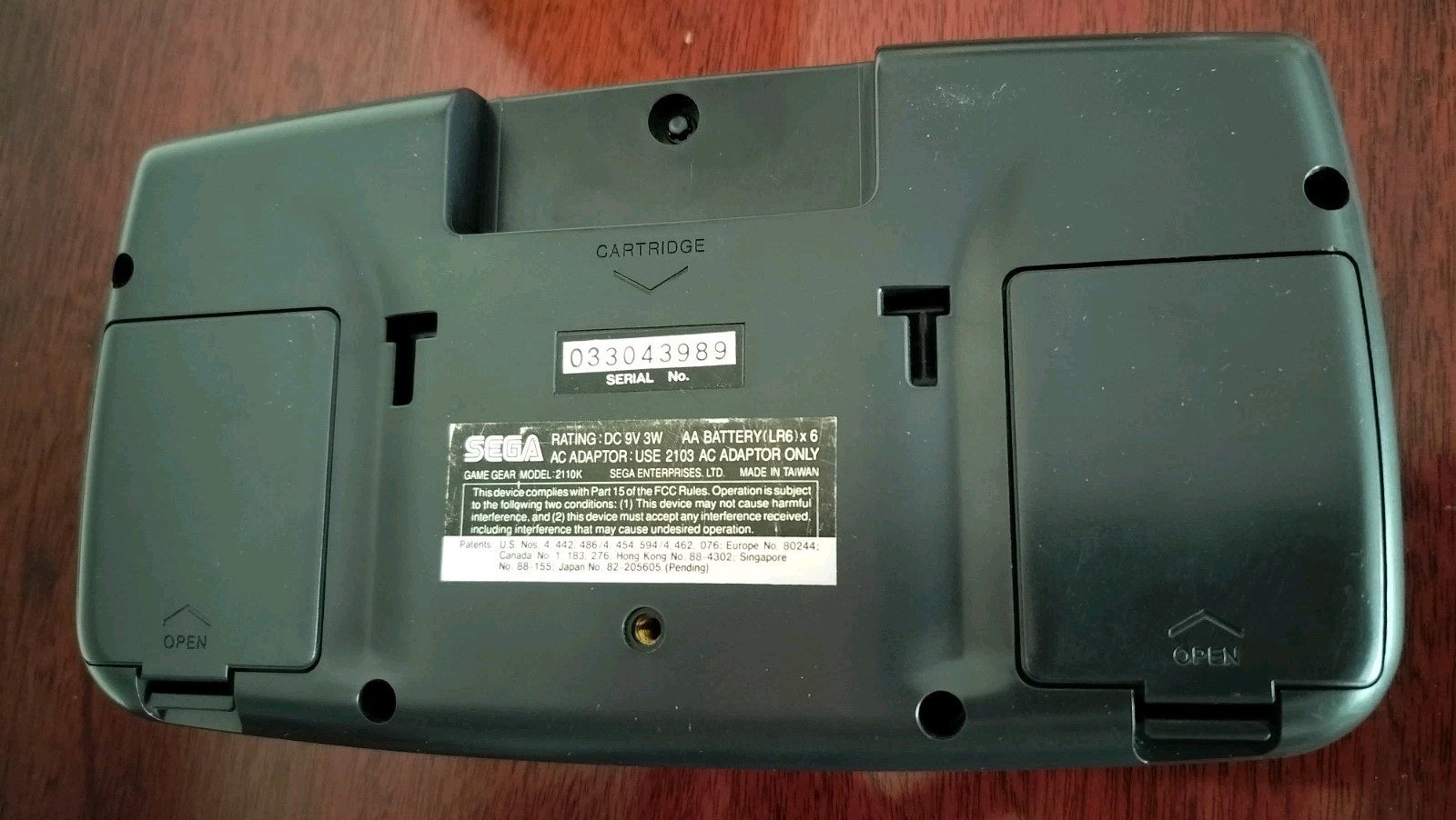 Sega Game Gear Console System Tested And Working With New Lens