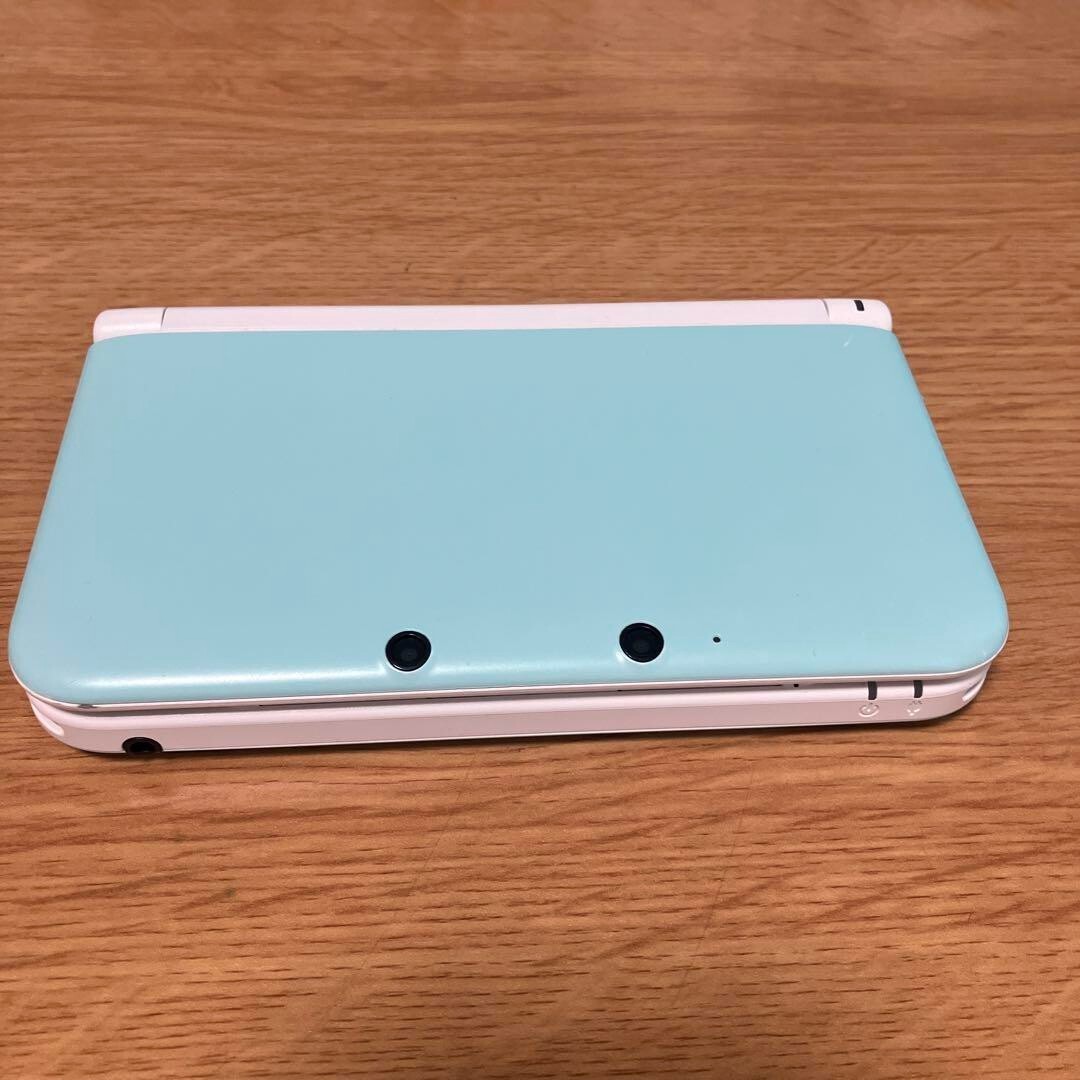 Nintendo 3DS XL LL Mint White Console Stylus Working Tested Japanese ver