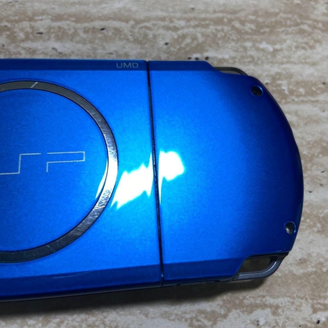 Sony PSP 3000 Vibrant Blue Console Complete Boxed Near Mint Tested 7126