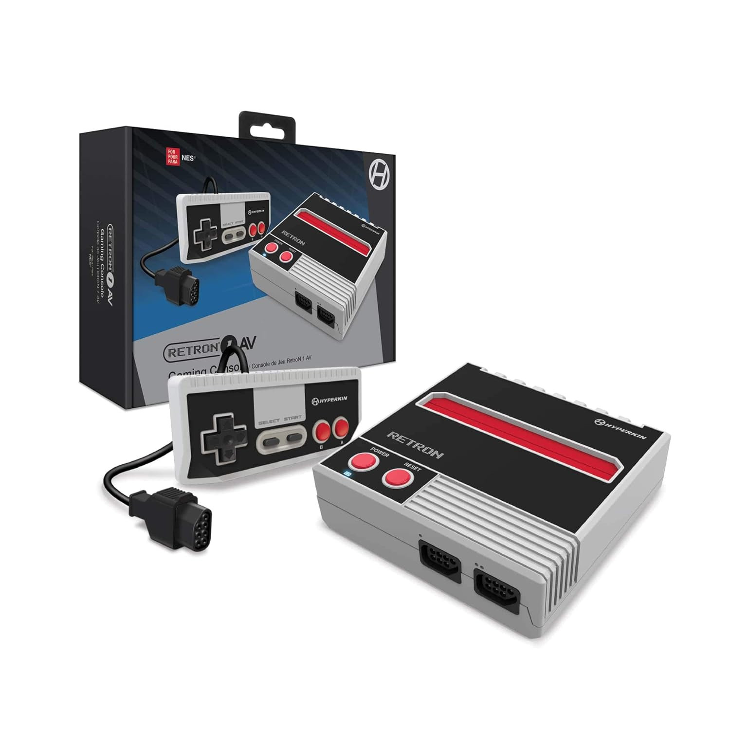 Retron 1 AV Console for NES (Gray) – NES
