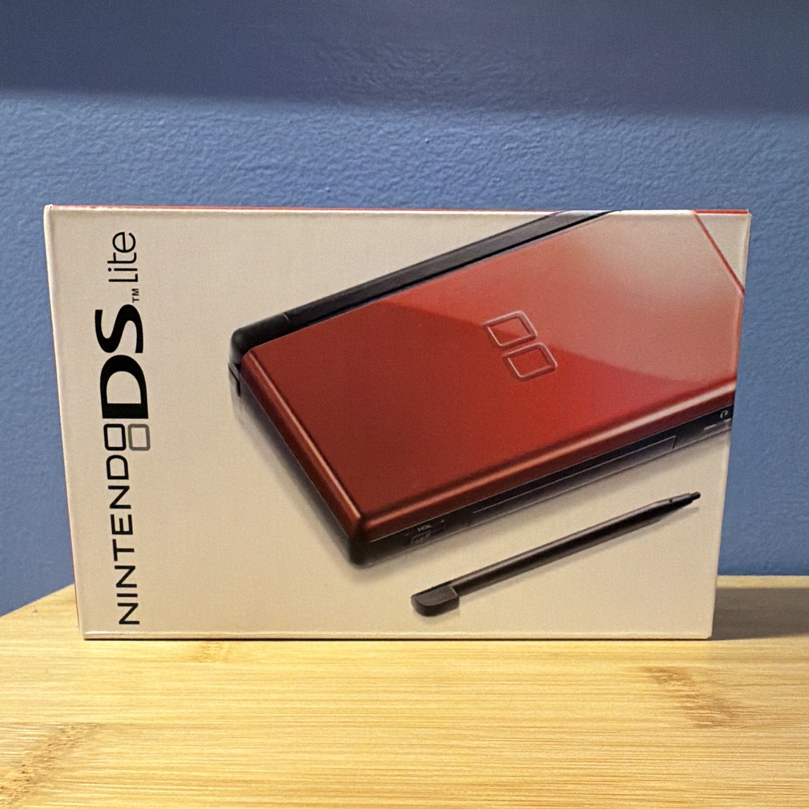 Nintendo DS Lite Crimson Red/Black *NEW, FACTORY SEALED!!*