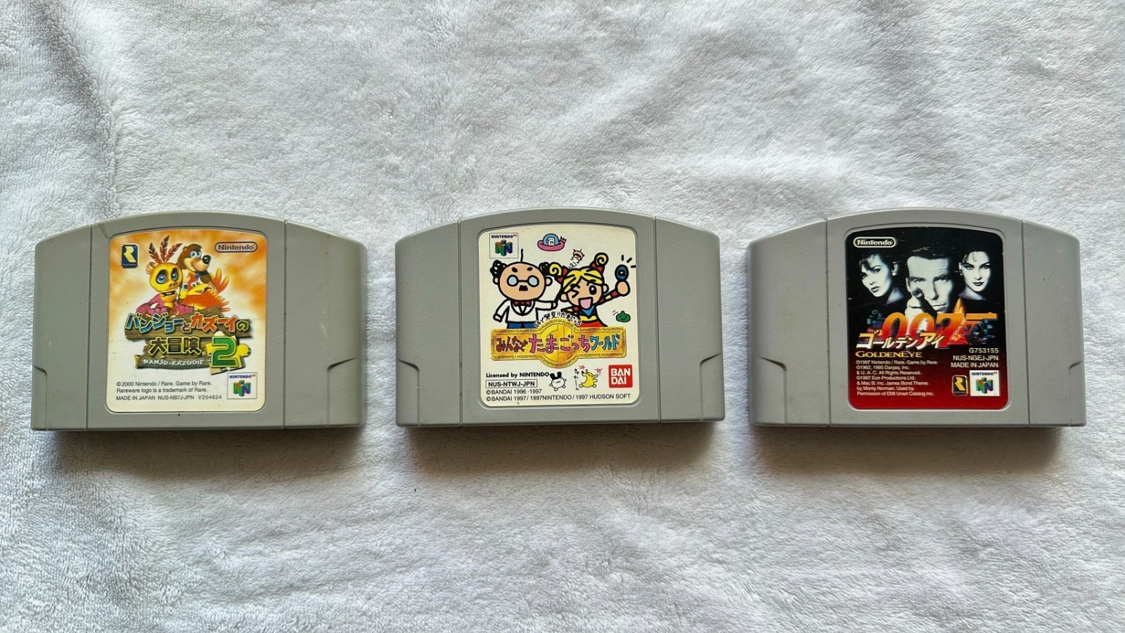 Rare Pikachu NINTENDO64 Console & 3Controllers 11Games Set Working Condition JP