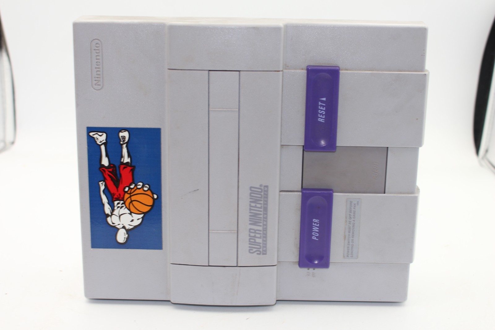 Nintendo SNES Home Console – Gray w/ 2 Controllers & Cables