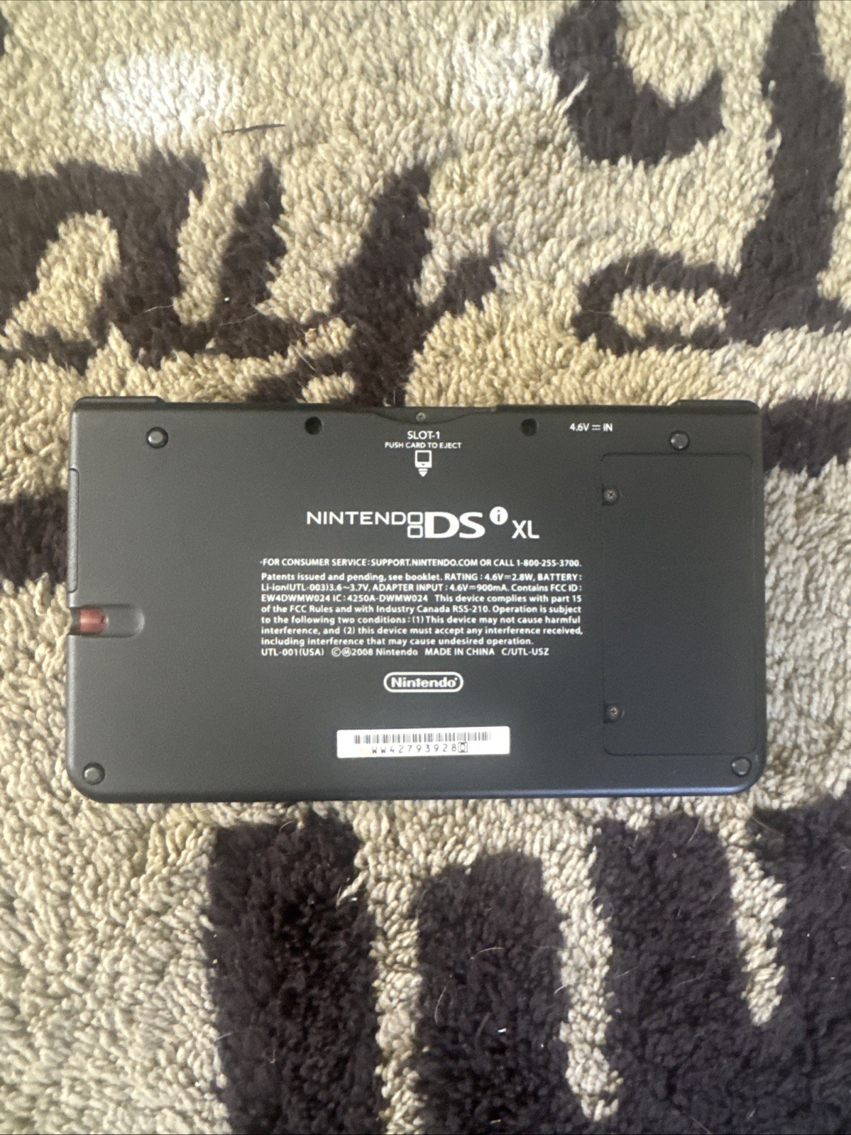 Nintendo DS XL Super Mario Edition 25th Anniversary Console with Charger