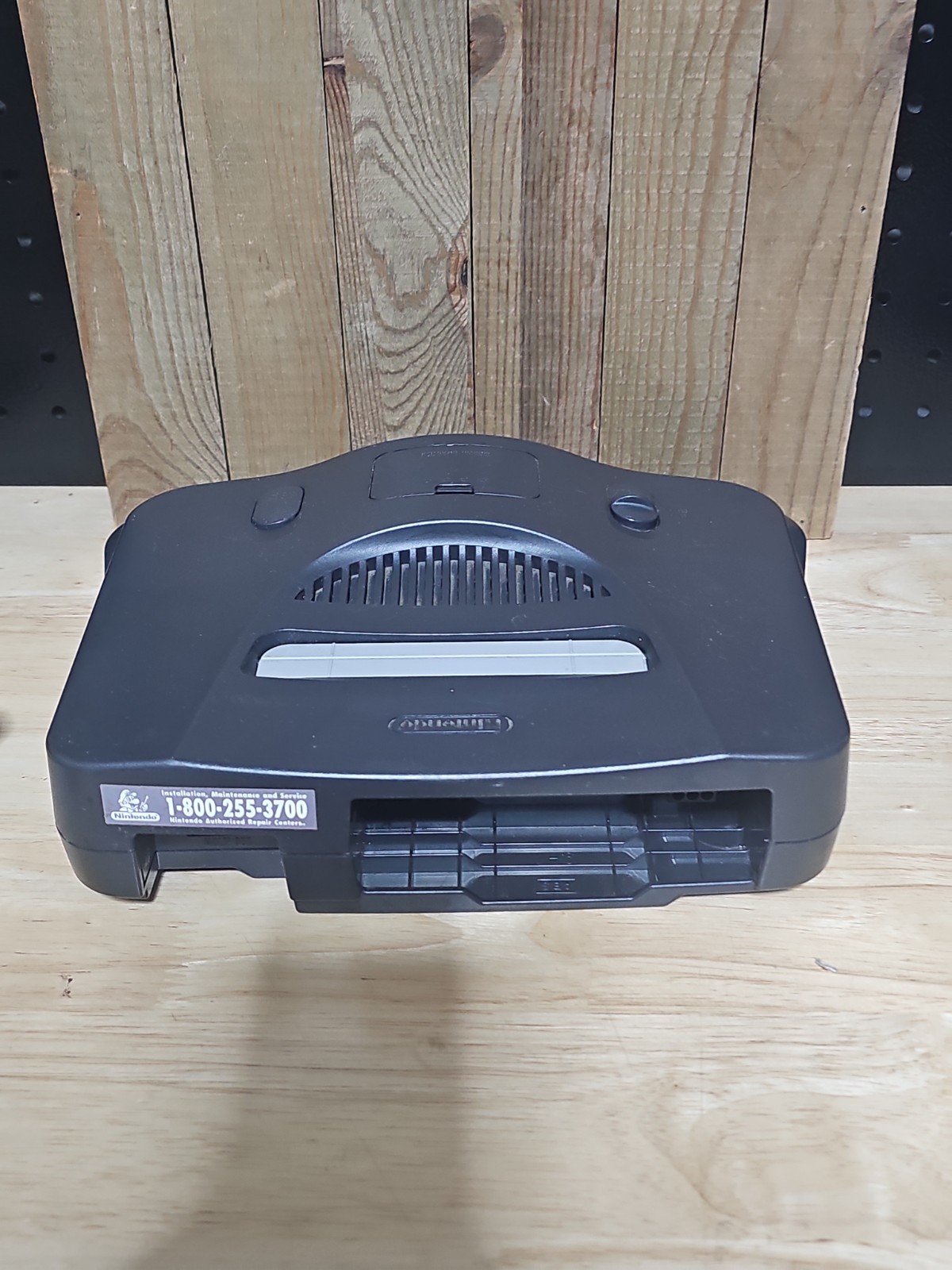 Nintendo N64 Console NUS-001 – *TESTED* – w/ Gray Controller – ALL OEM