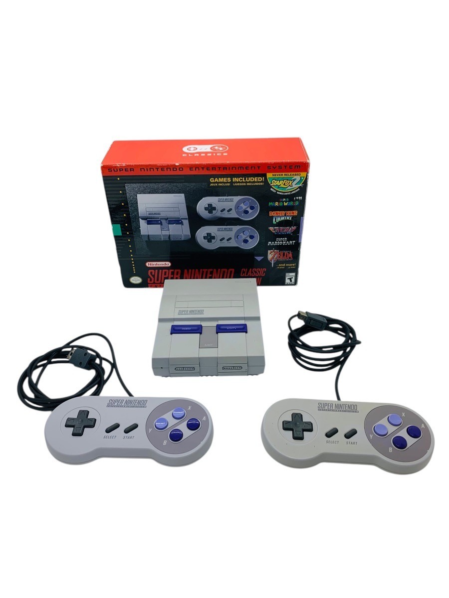 Nintendo Super NES Mini Classic Edition Control Deck – Gray CLV-201 Game System