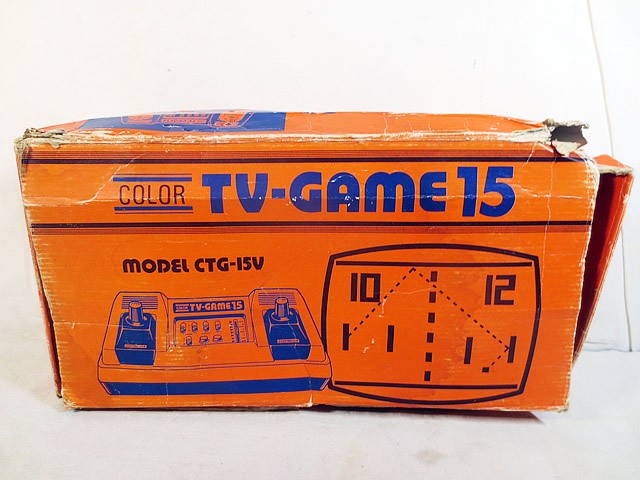 Nintendo Color TV Game 15 CTG-15V Vintage Console Unchecked Sold As-Is Rare JP