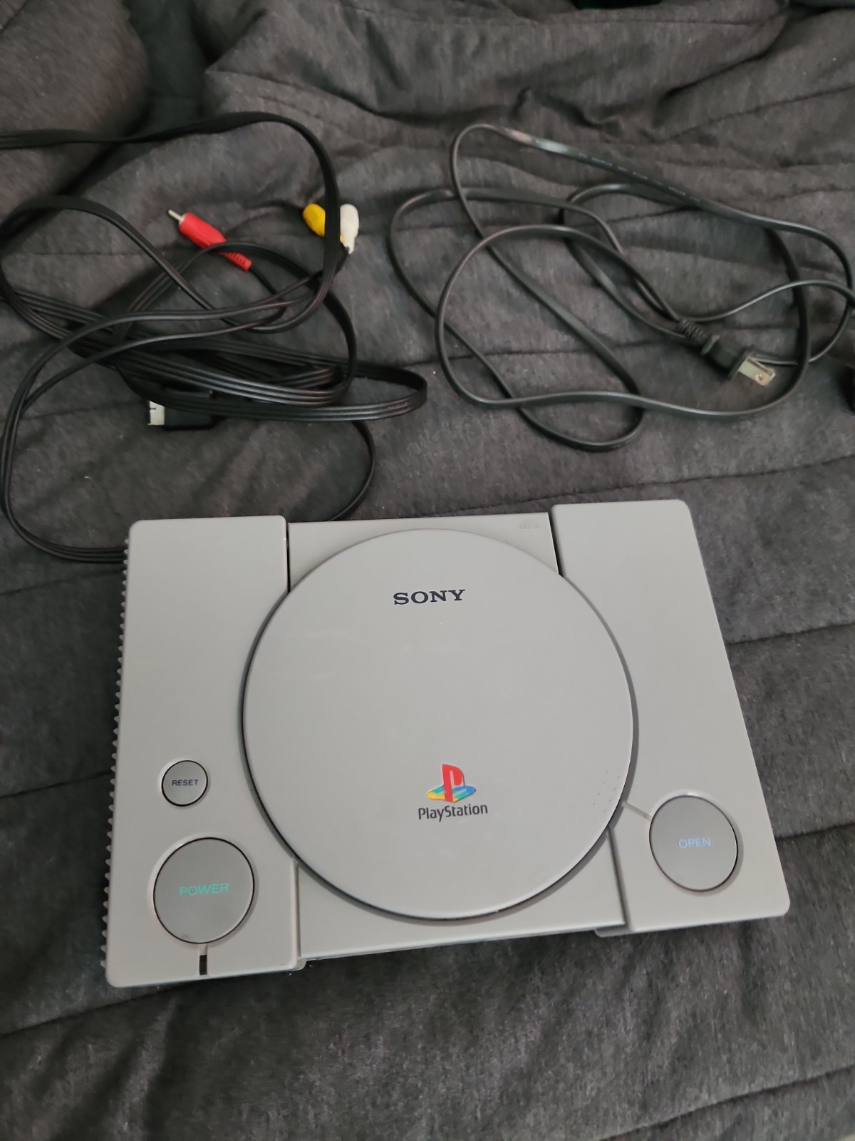 Sony PlayStation 1 System Only With Cords (SCPH-7501) – Tested