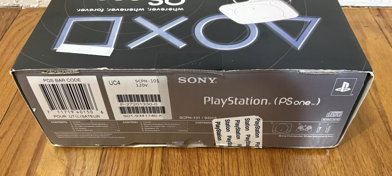 Sony Playstation 1 PS One SCPH-101 Video Game Console In Box No Manual