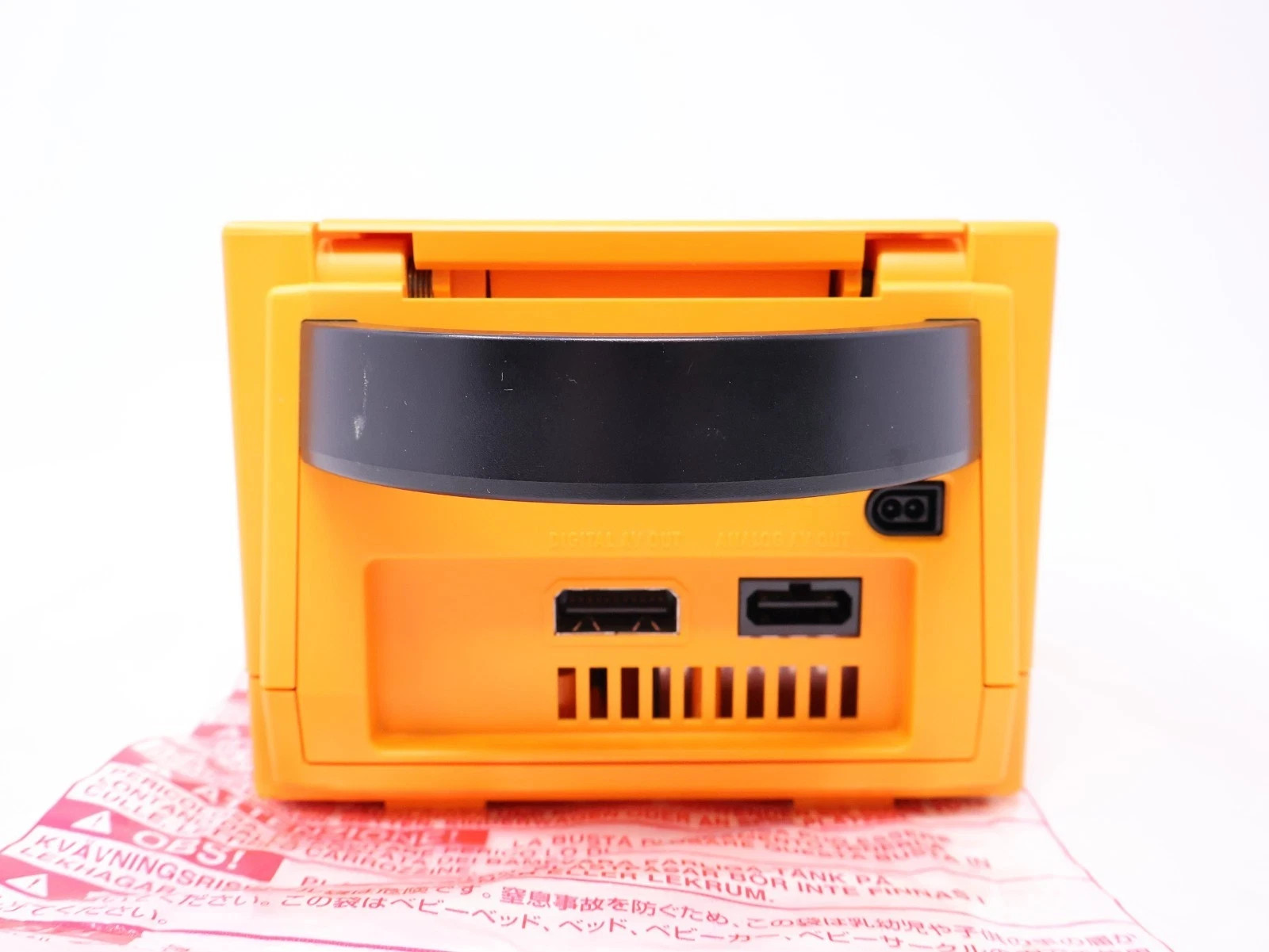 Nintendo GameCube Console Enjoy Plus Pack Spice Orange Gameboy Player Region Mod