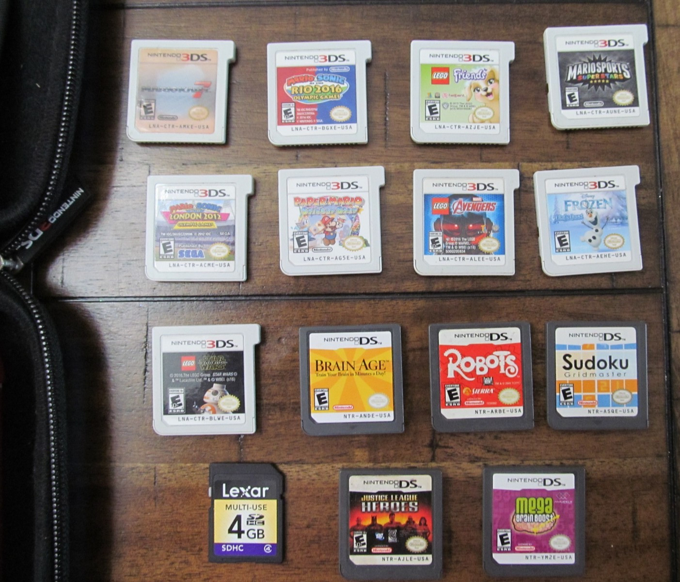 Nintendo 2DS Handheld Game Console Bundle Red White