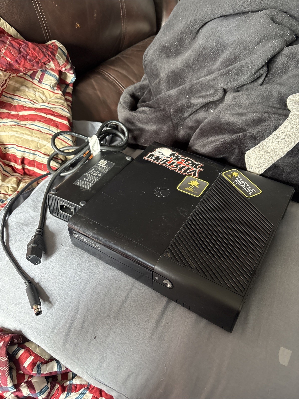 XBOX 360 E Console Model 1538 C/W Power Cord And HDMI Cord | TESTED