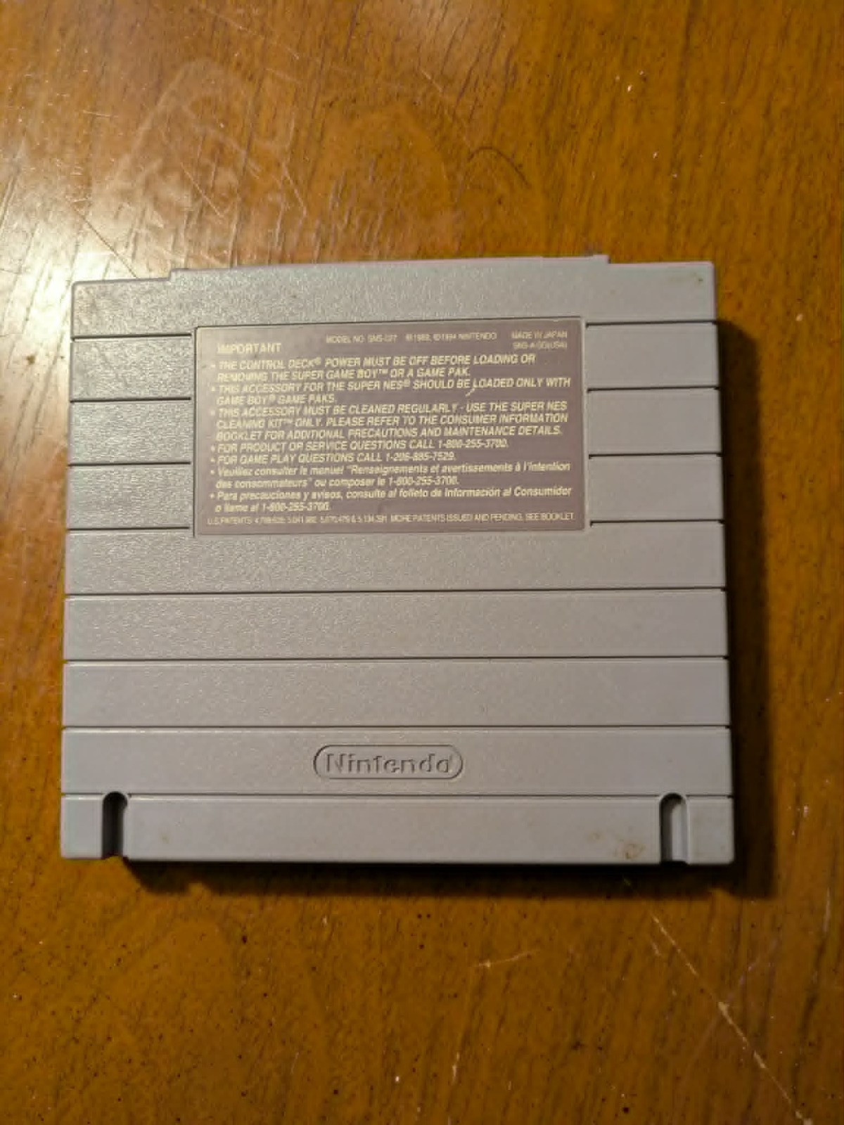 Nintendo SNES Home Console – Gray Bundle Tested Working