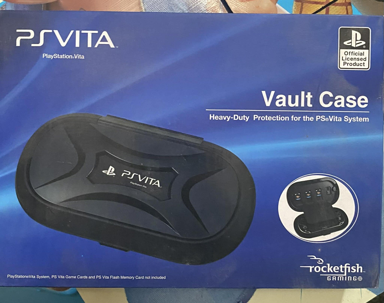 Brand new sealed Sony PlayStation Vita PCH-1001 Black Handheld System 3gb w/case