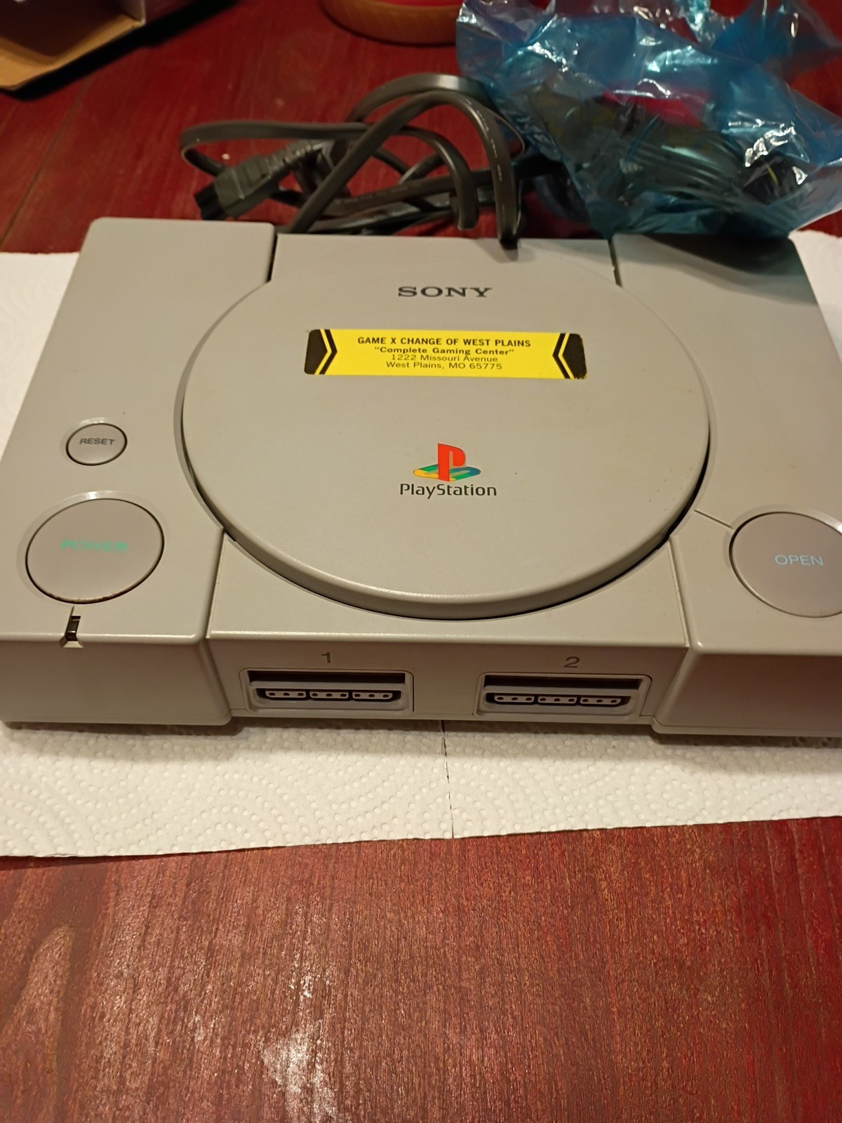 Play Station Console Working Scph 7001 (L)