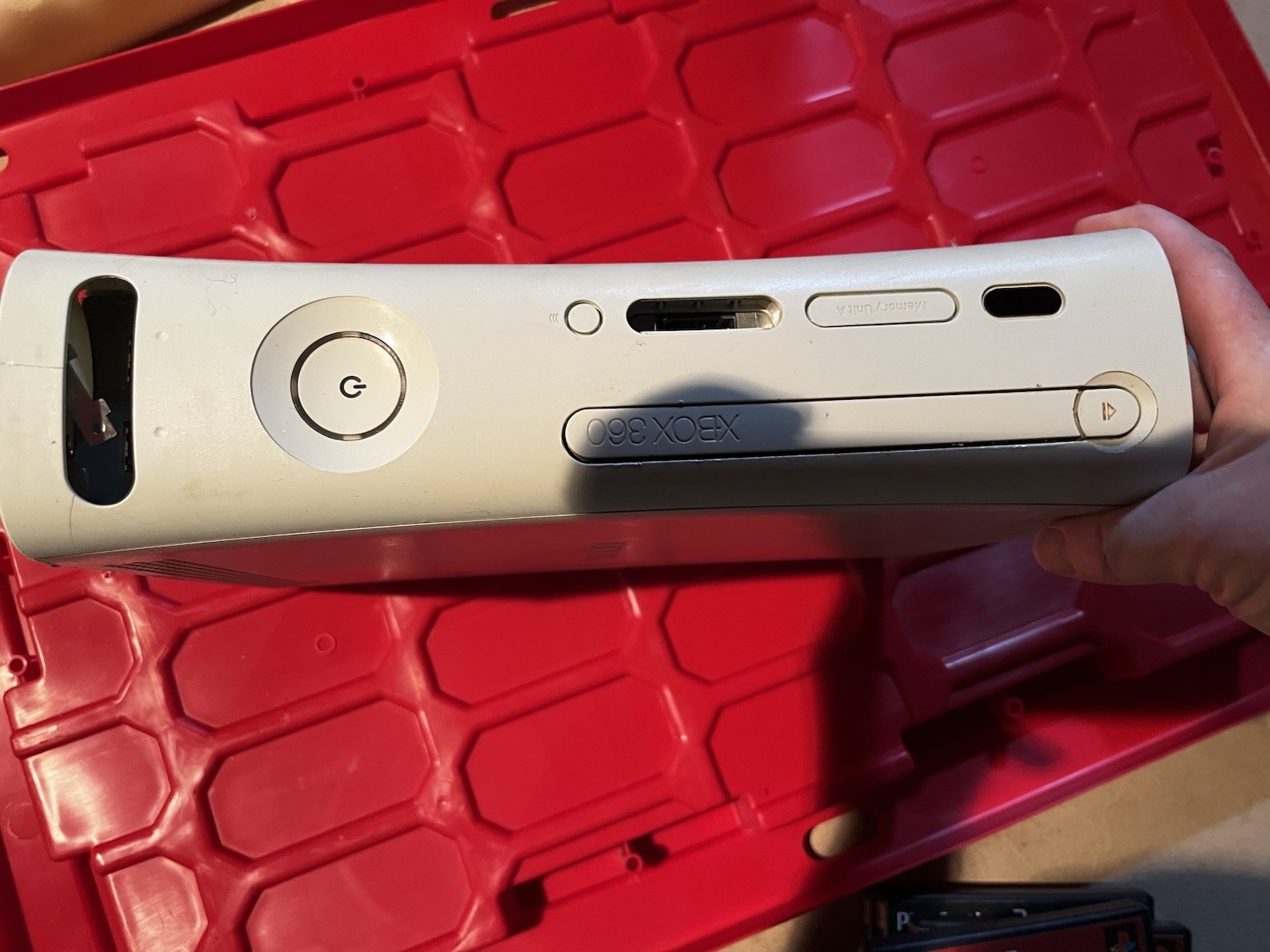 Microsoft Xbox 360 White Console Dolby Digital HDMI AV 2009 Model X819627-005