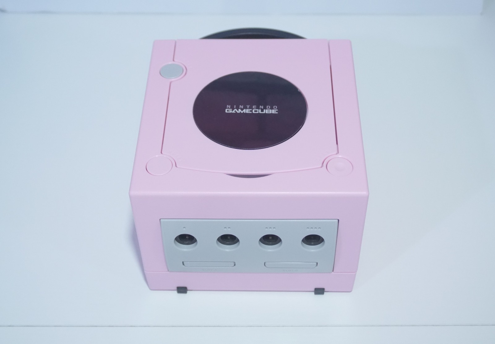 Pastel Pink Nintendo GameCube Console DOL-001 (USA) with Pink LED & Controller