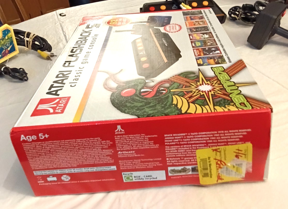 Atari Flashback 5 Collector’s Edition & Jakks Pacific 2003 Plug N Play System