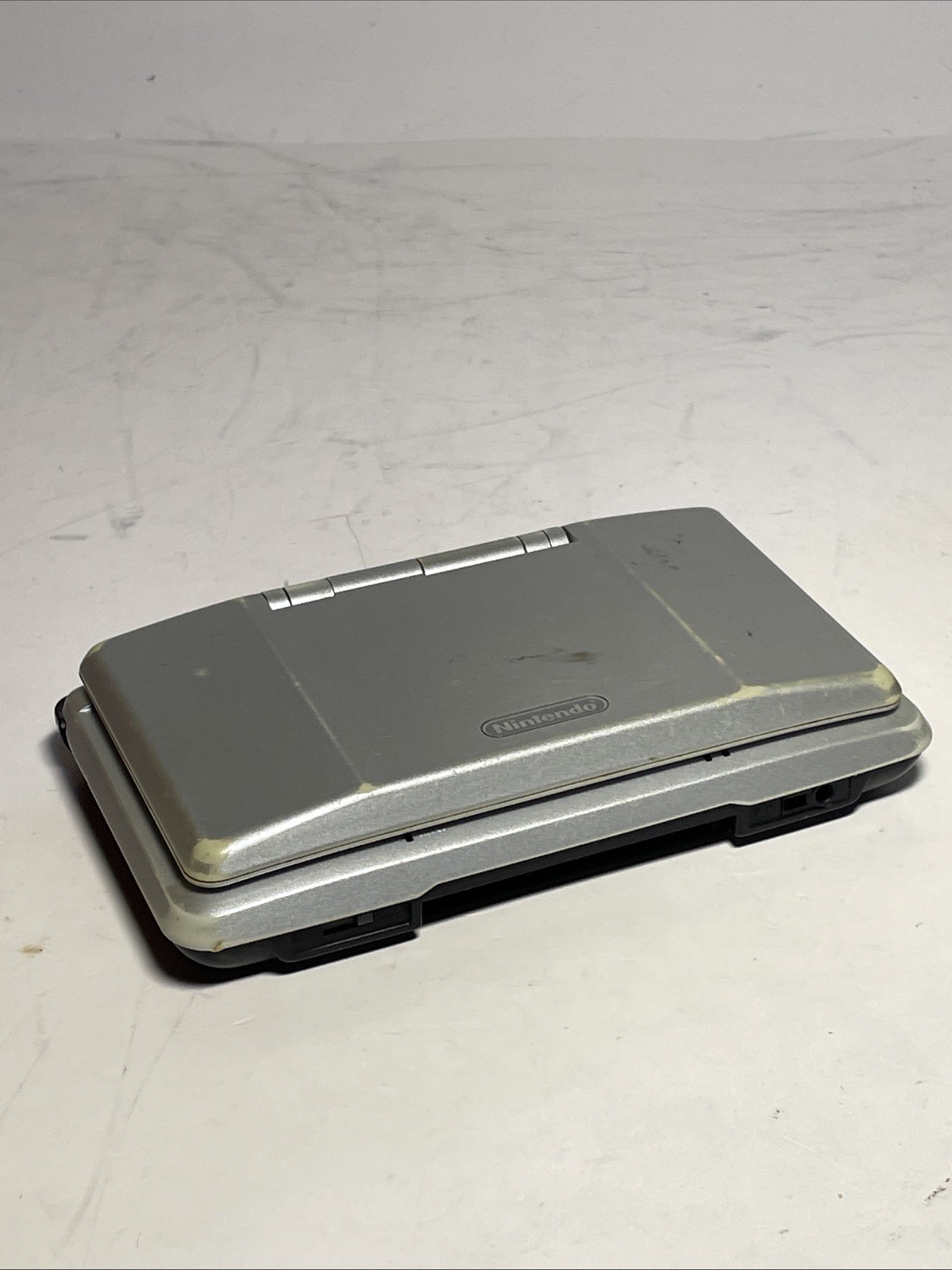 Nintendo DS Original Console NTR-001 with Charger Titanium Silver – Tested Works