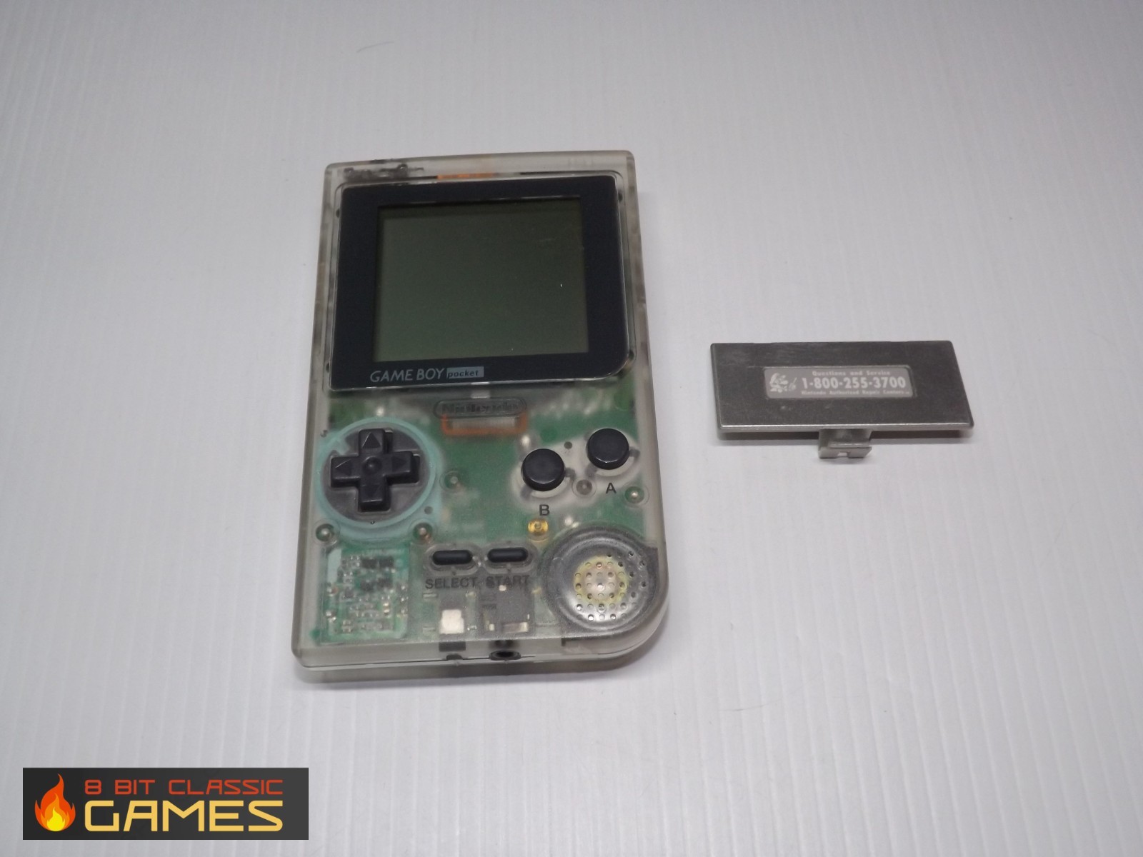 Clear Nintendo Gameboy Pocket System – FAST SHIPPING! 624a
