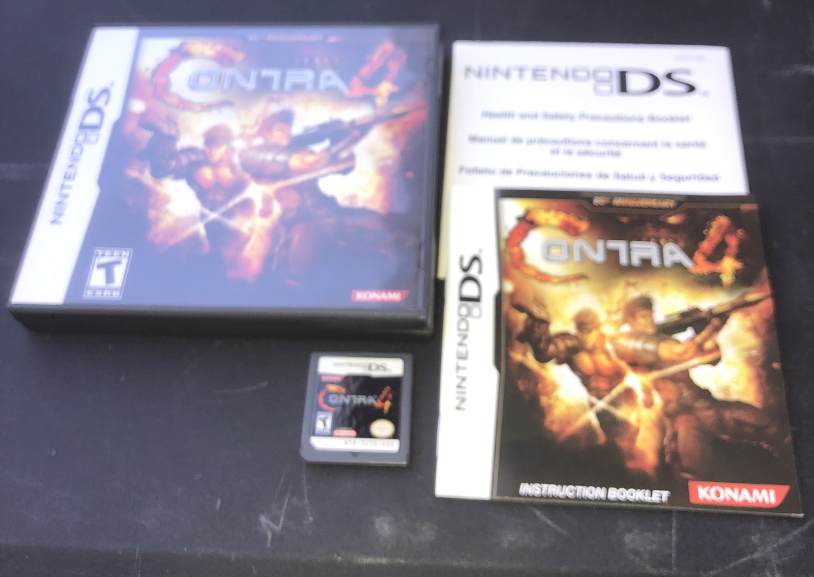 Contra 4 (Nintendo DS, 2007) Complete | CIB ~Tested and Working~