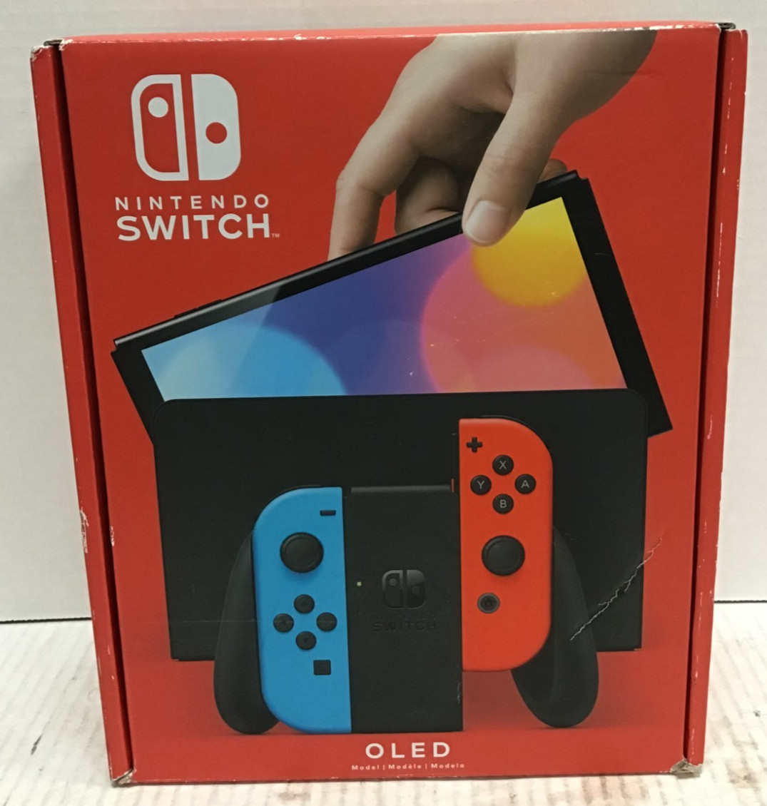 (MA3) Nintendo Switch OLED Model HEG-001 Handheld Console – 64GB