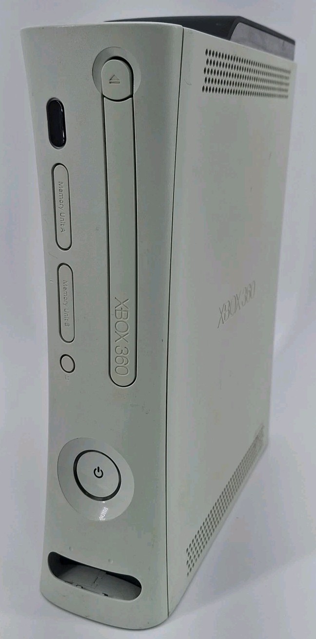 Official Microsoft Xbox 360 Console 120GB Hard Drive ~ Works But Tray Is Stuck