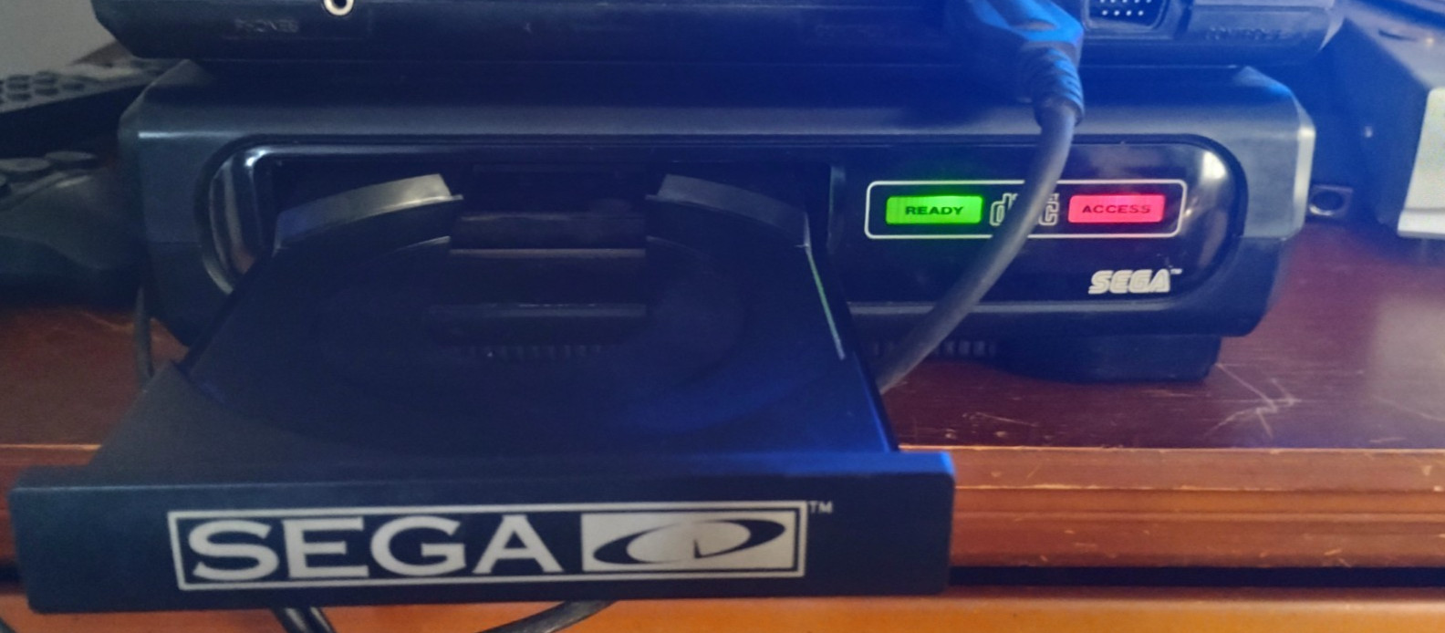 Sega CD Genesis 1690 Model 1 (doesn’t work)w Metal shielding & power cord