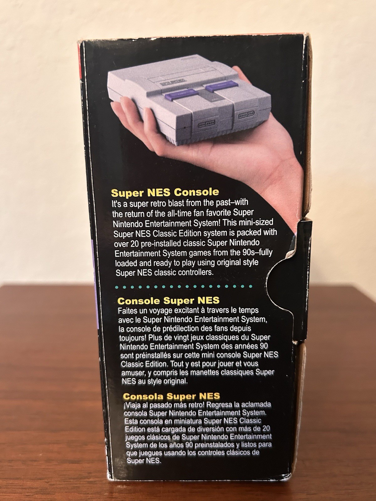 Nintendo SNES Classic Edition Mini Console CIB w/ 2 Controllers & HDMI Cable