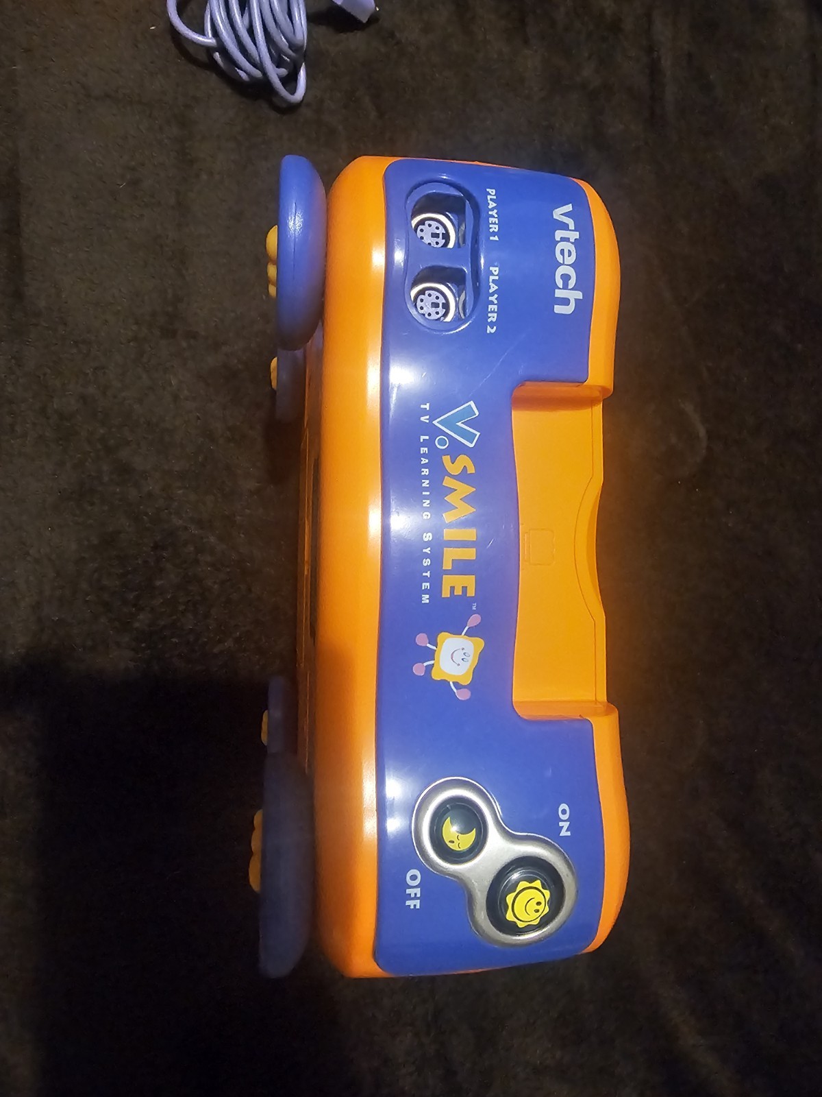 VTech V Smile TV Learning System Console with Controller, AC Adapter, & 11 Games