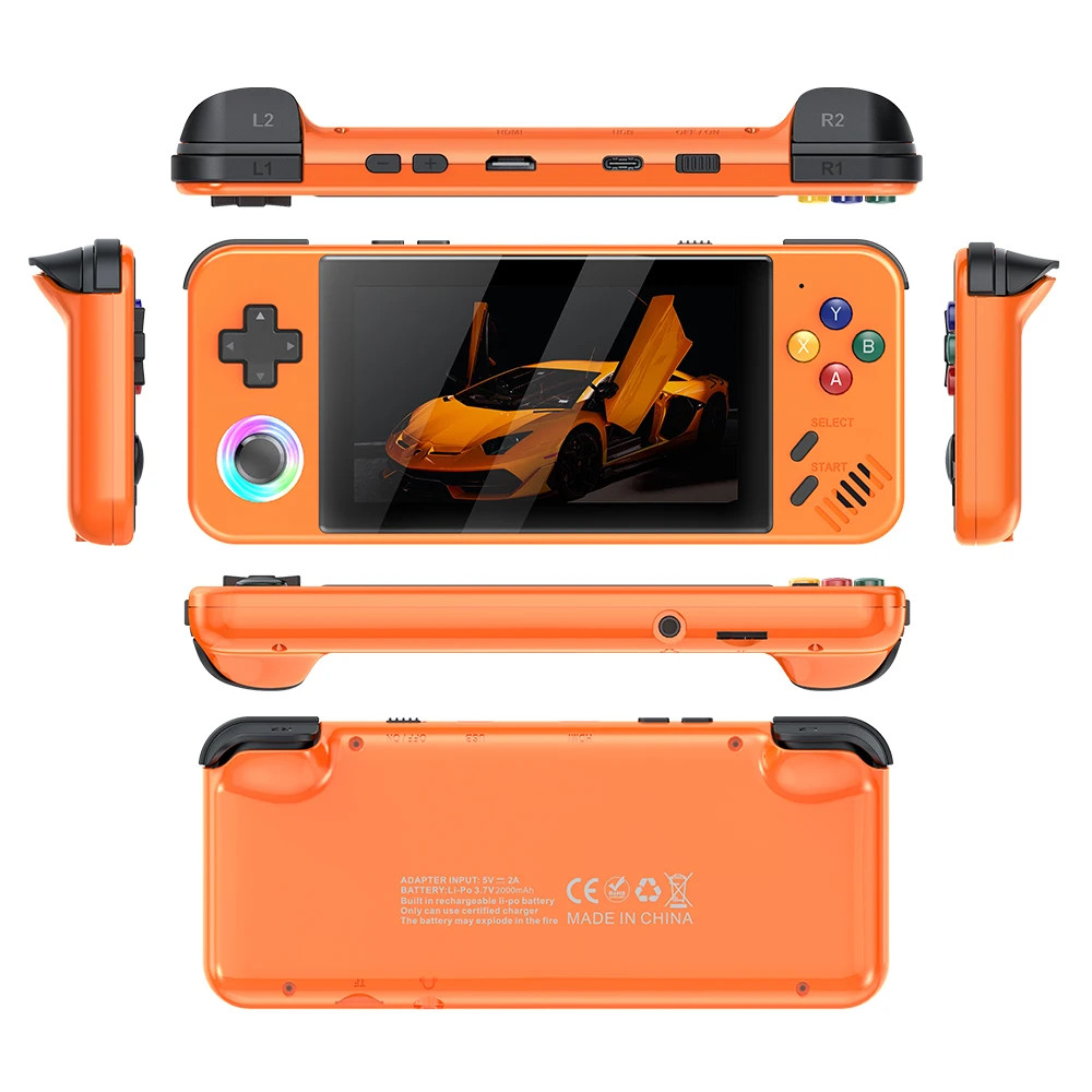 M41P Retro Handheld Game Console Pocket 4.2” IPS Screen TV Video Game Player