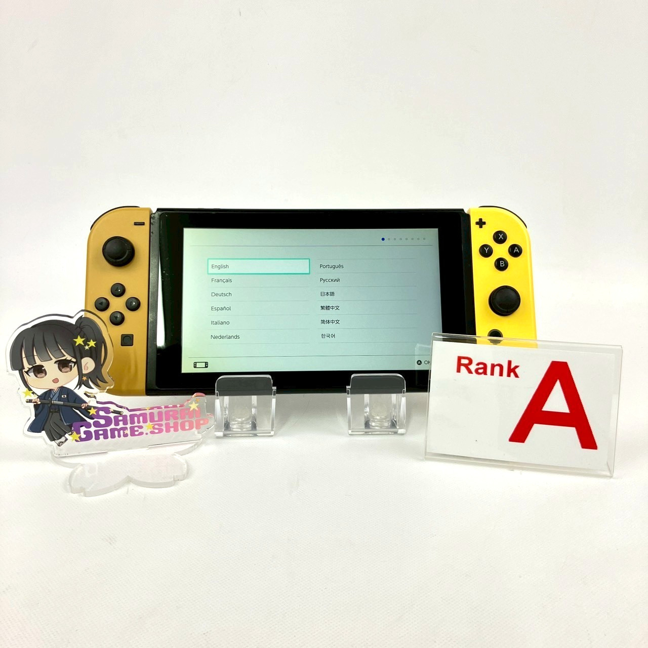Nintendo Switch HAC-001 Console & Joy-Con Let’s Go! Pikachu Eevee Edition