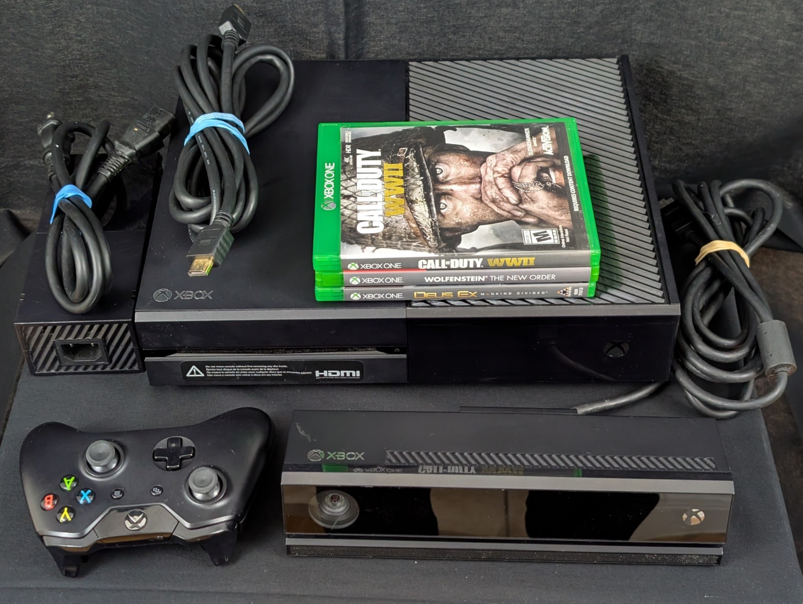 Microsoft Xbox One 500GB – Kinect + Games Bundle – Tested And Working
