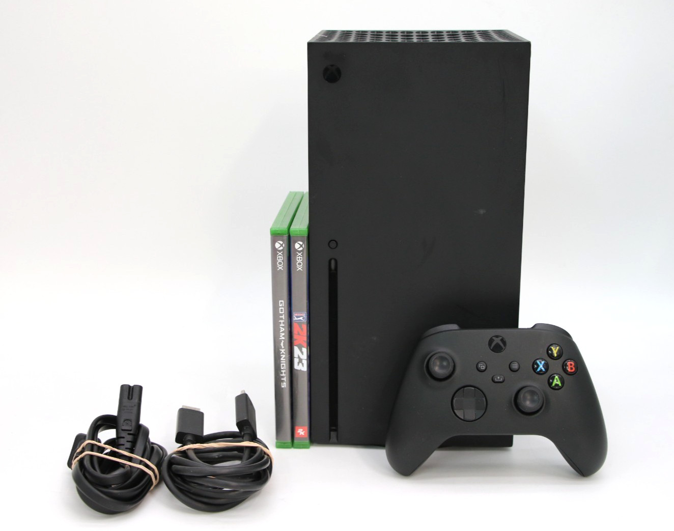 Microsoft Xbox Series X 1TB Console W/ Controller & Games – Carbon Black 1882