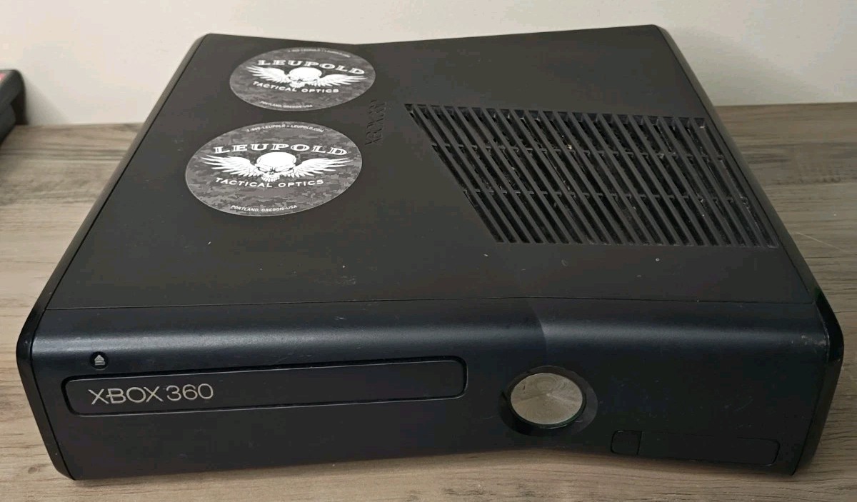 Xbox 360 S Console (Model 1439) Red Ring – No Cords or Controller As‑Is