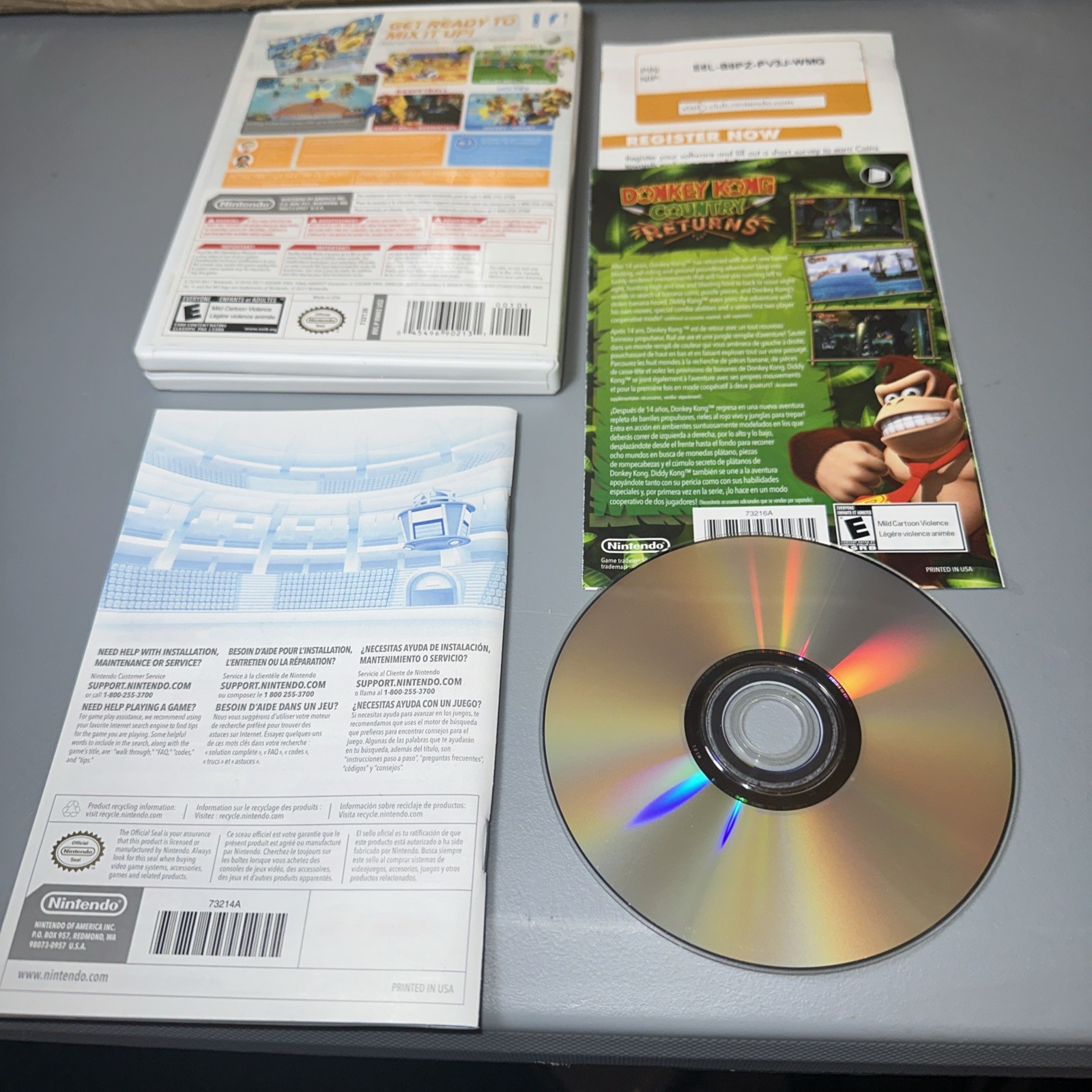 Mario Sports Mix (Nintendo Wii, 2011) Complete Game