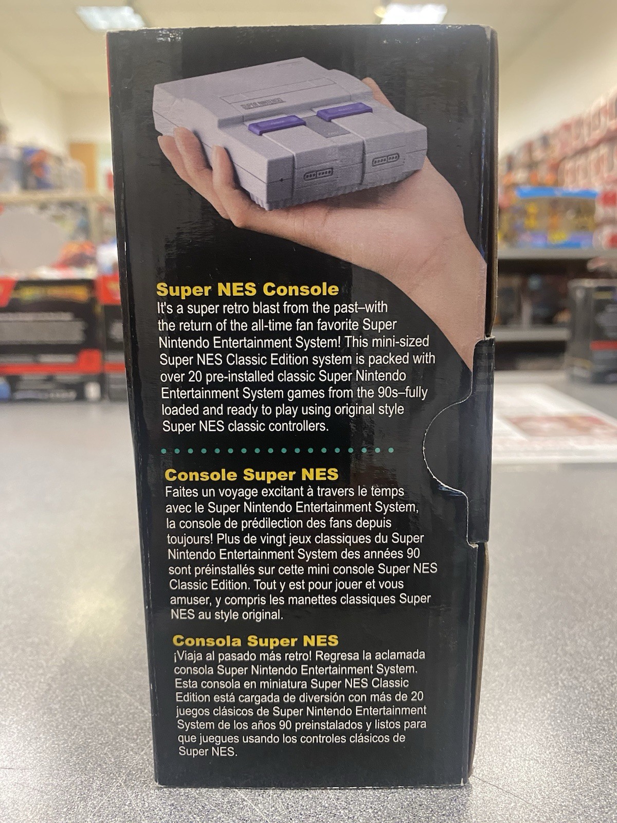 SNES Super Nintendo Entertainment System Original Classic Edition W/Receipt 2017